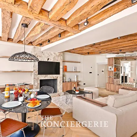Luxury A-c - 2bdr-4p - Seine - Louvre * 파리