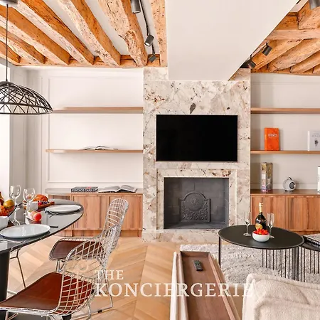 Luxury A-c - 2bdr-4p - Seine - Louvre * 파리