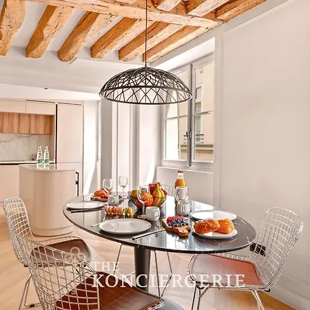아파트 Luxury A-c - 2bdr-4p - Seine - Louvre 파리